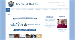 Desktop Screenshot of hallam-diocese.com
